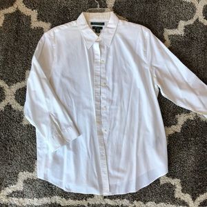 3 White Button Downs in XL
